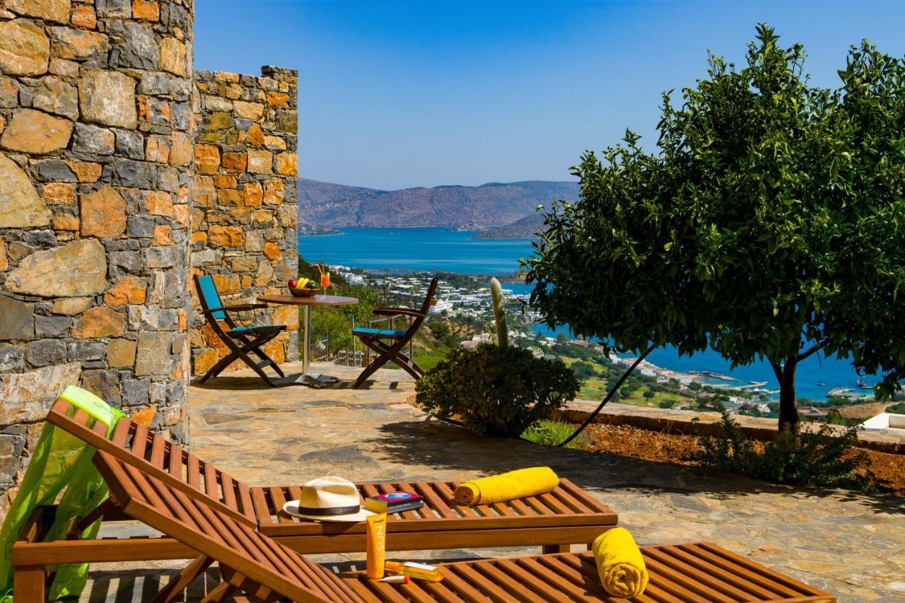 Athina Stunning Elounda View Apartment Екстер'єр фото